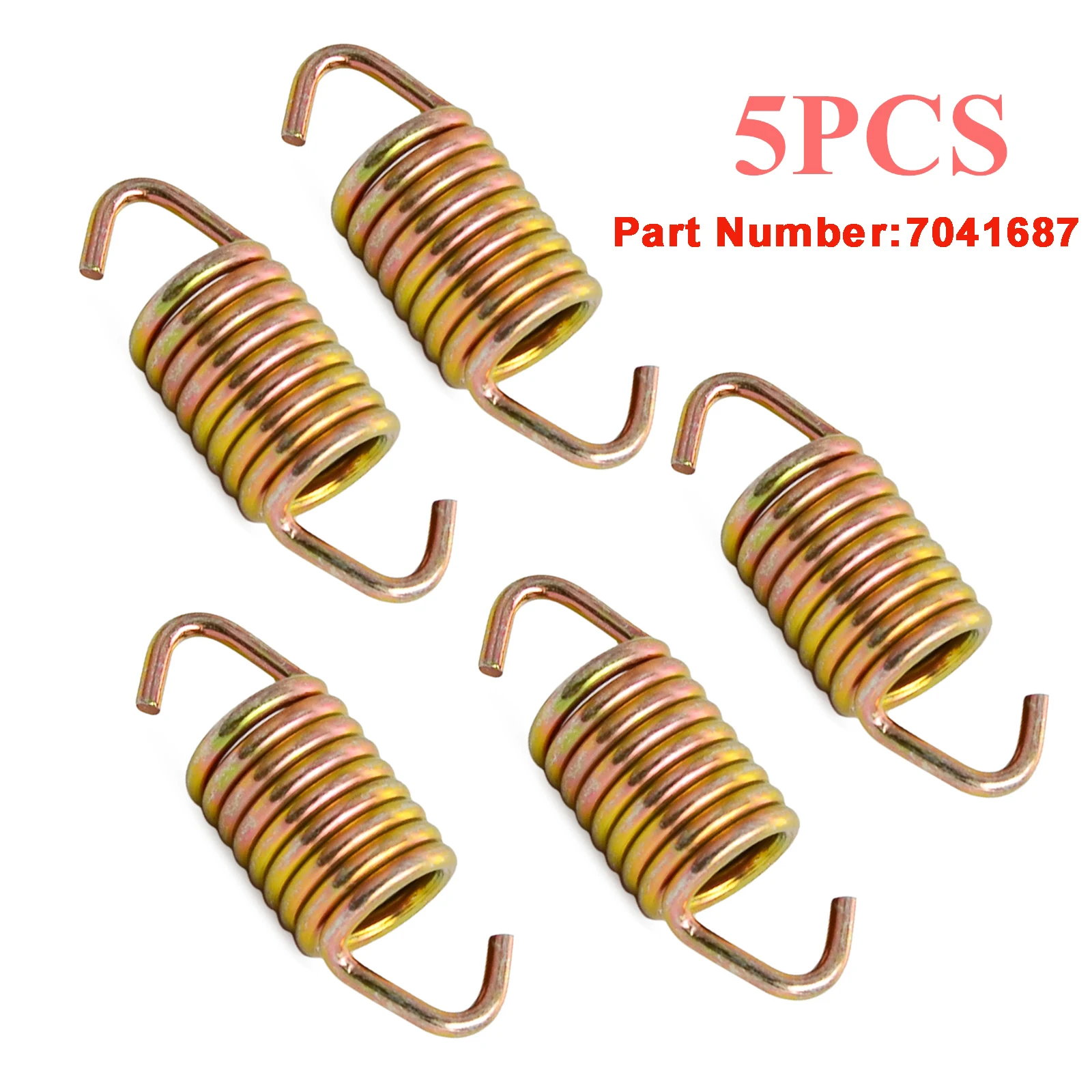 NICECNC For POLARIS RZR UTV Exhuast Muffler Kit Manifold Bolt Gasket Donut Seals Spring 800 4X4 EFI 2008-2011 2009 Parts