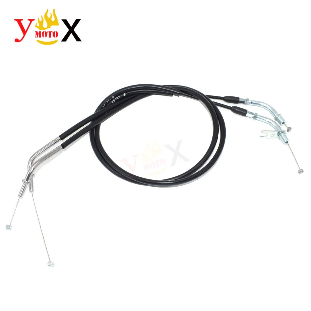 ZG 1400 08-12 Motorcycle Accelerator Push/Pull Throttle Cable Wire Lines For Kawasaki ZG1400 1400GTR Concours 14 2008-2012