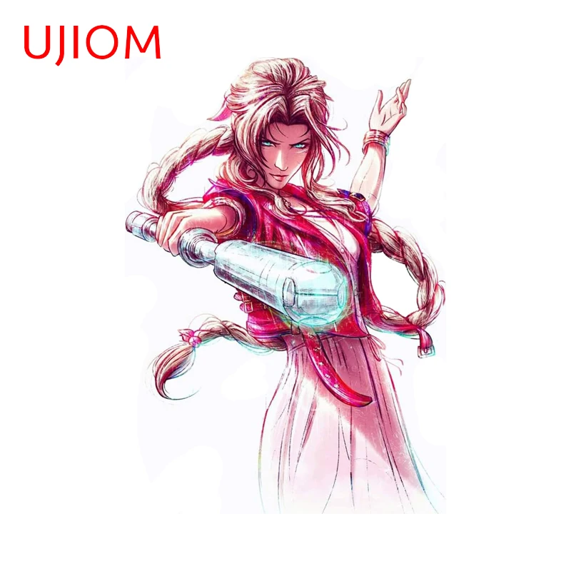 UJIOM FF7 Sephiroth سحابة الجدار ملصق جميل بارد لعبة العنصر شخصيات الحبر نمط الإبداعية صائق الأزياء الديكور Chambre #4