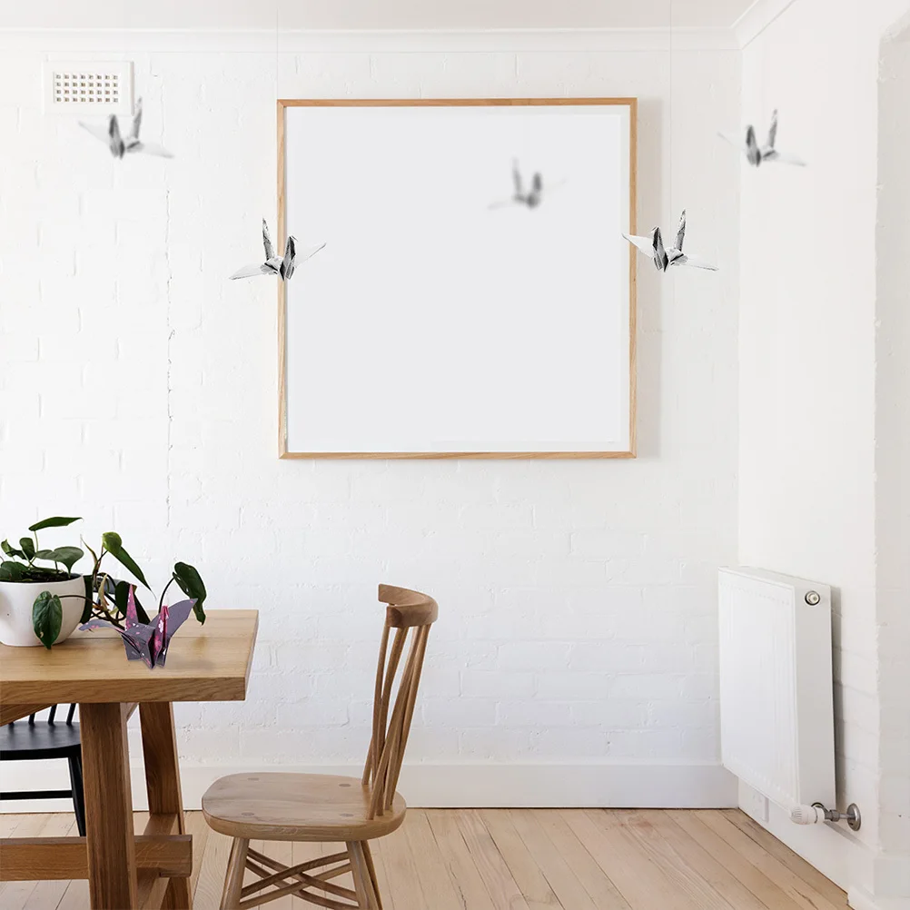 100 Lembar Kertas Origami Mutiara Berkilau Warna Perak DIY Kertas Kerajinan Lipat Perlengkapan Kerajinan Tangan Kreatif Perlengkapan DIY