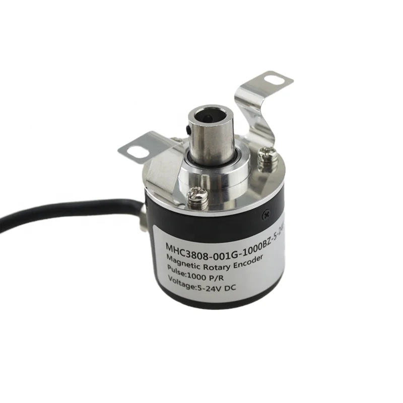 Rotary Encoder MHC38 Series Hollow Shaft Encoder 24V Output 38mm
