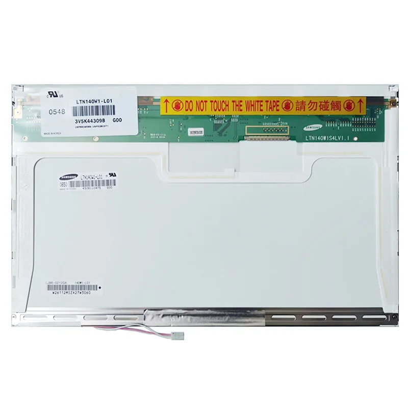 14'' laptop lcd screen LP140WX1 QD14WL01 B140EW01 LTN140W1-L01 N140A1-L01  ccfl 30PIN 1280*768