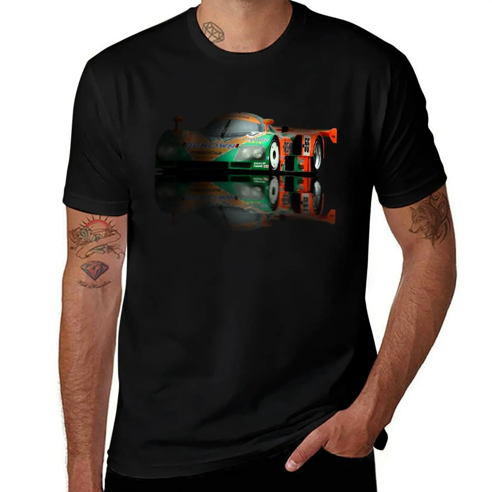 Mazda 787B Rotary Race Car T-Shirt summer top shirts graphic tees customizeds mens t shirts casual stylish