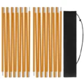 2Pcs 4.3M Gold