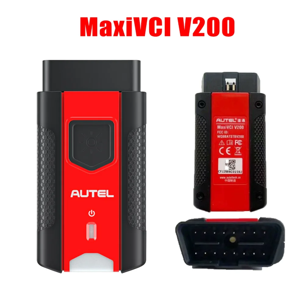 

Autel MaxiVCI V200 Blue-tooth Interface OBD2 Support CAN FD Used with KM100/ MS906Pro TS ITS600K KM100 BT609 BT608 ITS600 DoIP