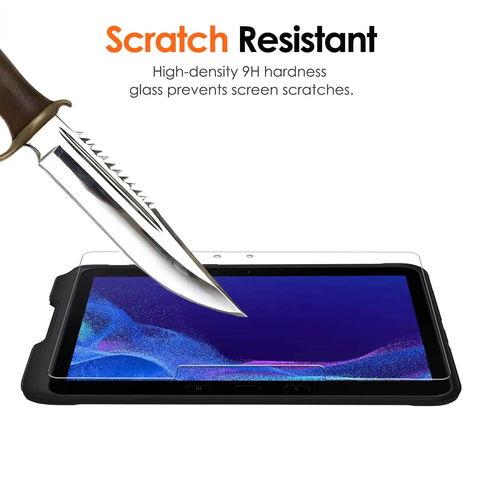 For Samsung Galaxy Tab Active4 Pro 2022 Tempered Glass Screen Protector 10.1 Inch Tablet HD Clear Protective Film T636