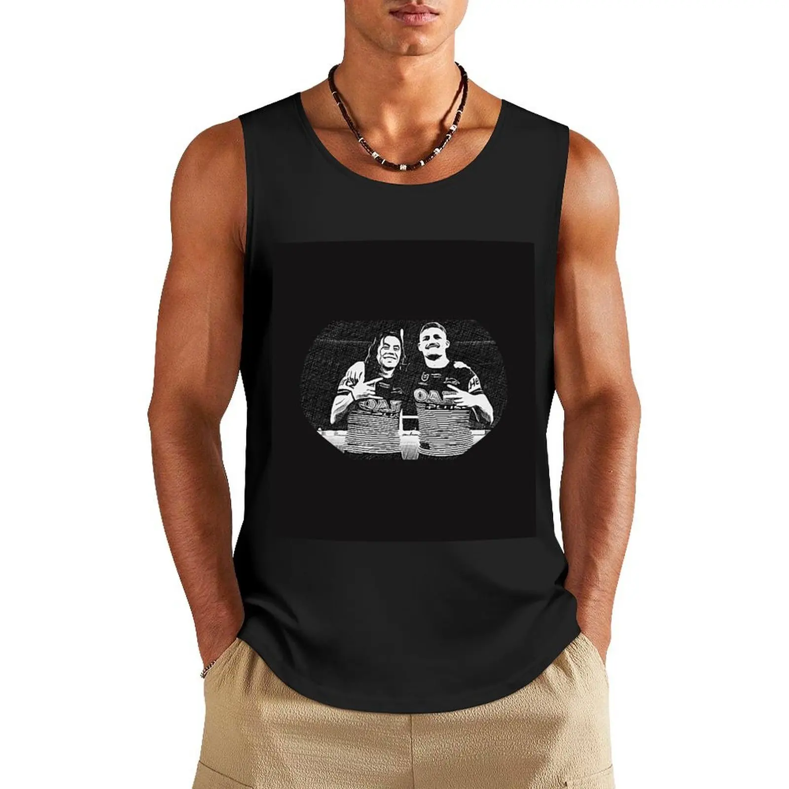 

Cleary & Luai Penrith Tank Top gym training accessories sleeveless shirts t shirt gym