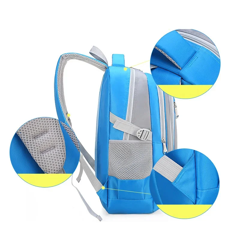 Mochila impermeável de grande capacidade para menino e menina, mochila escolar para adolescentes, novo design