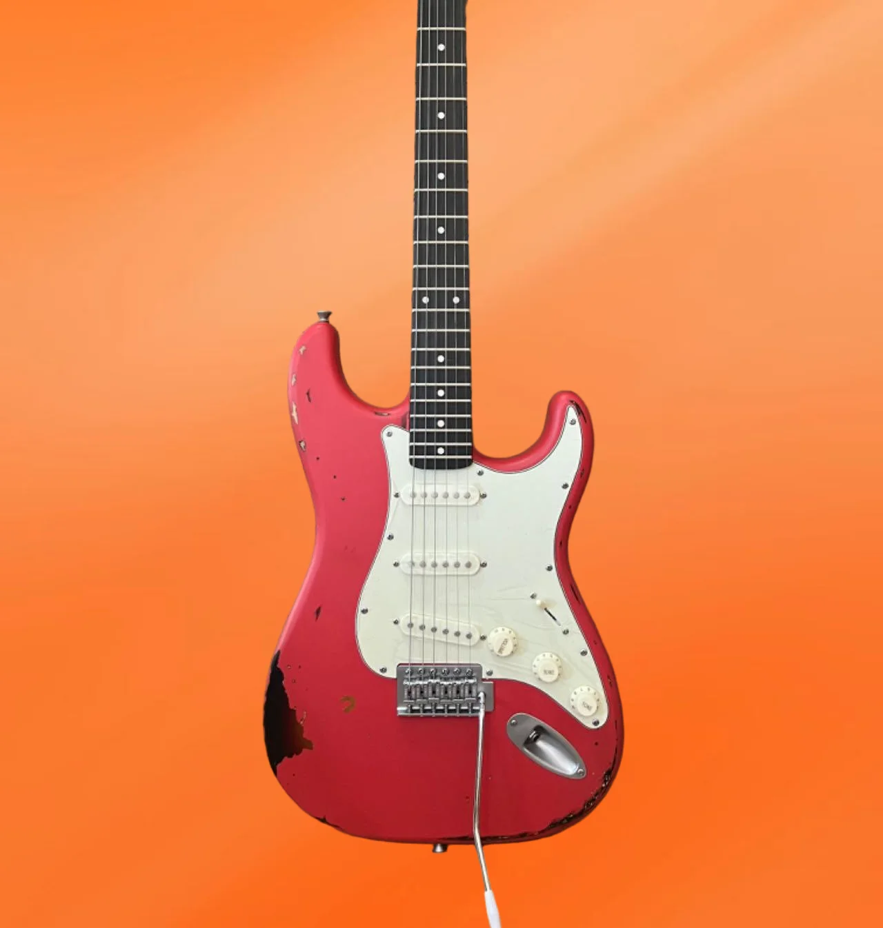 جيتار جديد رائع لعام 2026 الأكثر مبيعًا لوحة أصابع من خشب الورد المشوي بالفحم الأحمر