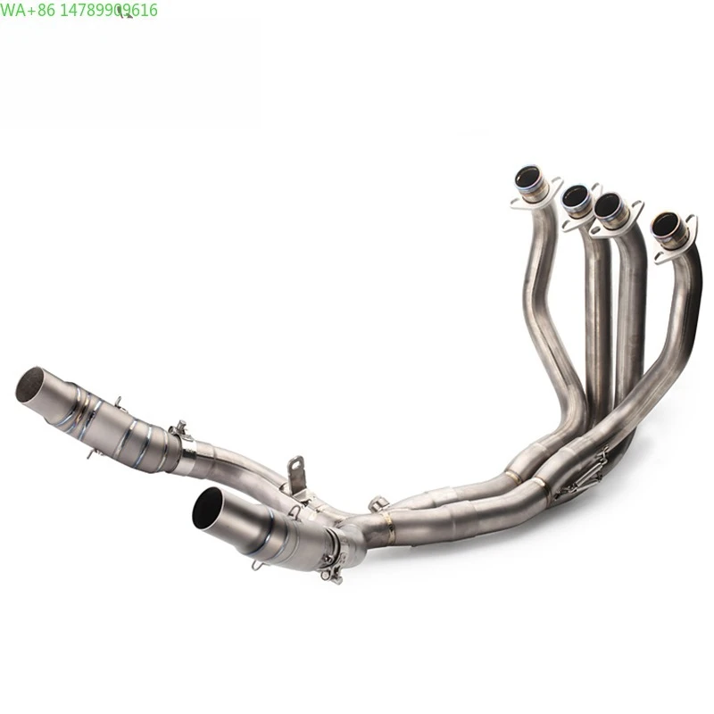 

Forged Exhaust System For MotorcycleTitanium Alloy Exhaust Header For Kawasaki Z1000/Z1000SX Motorcycle Exhaust Front Pipe 51MM