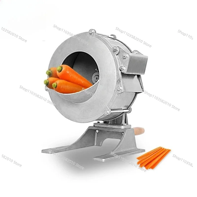 Manual Vegetable Slicer Shredder, Heavy Duty Hand Crank Fruit Cutter for Commercial Kitchen