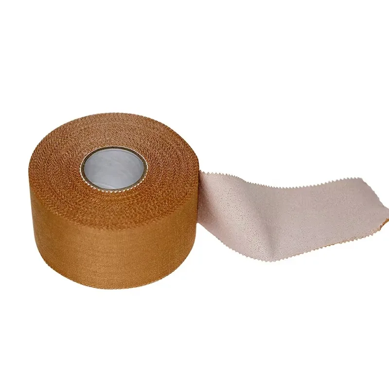 

Premium Quality Rigid Porous Beige Sport Strapping Tape Stable Support For Outdoor Sports Hot Sale