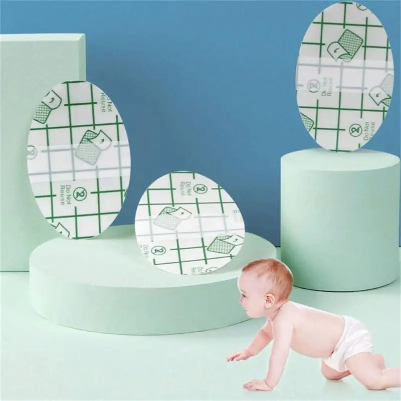 581F Упаковка из 20/40/100 шт. Детские наклейки для ушей Детские защитные наклейки для ушей Водонепроницаемые