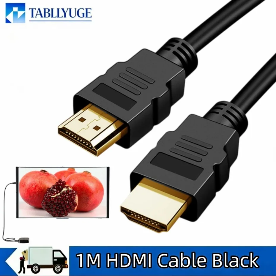 4K HDMI 2.0 High Speed Male to Male Cable  PS2 TO HD Adapter Converter 3.5mm Audio Output For PS2 Retro Game Console TV Monitor`