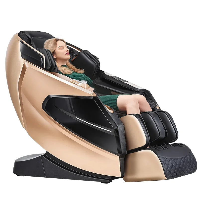 Zero Gravity 4d SL Track Electric With Full Body Airbags Massage Chair Made In China