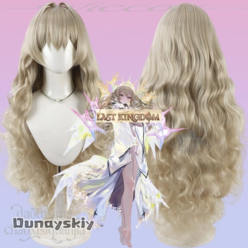 

Новый модный парик Crown Naked King: светло-золотистые длинные волнистые волосы, синтетические волосы для Хэллоуина, косплея, игр, аниме (GODDESSS, VICTORYSS)