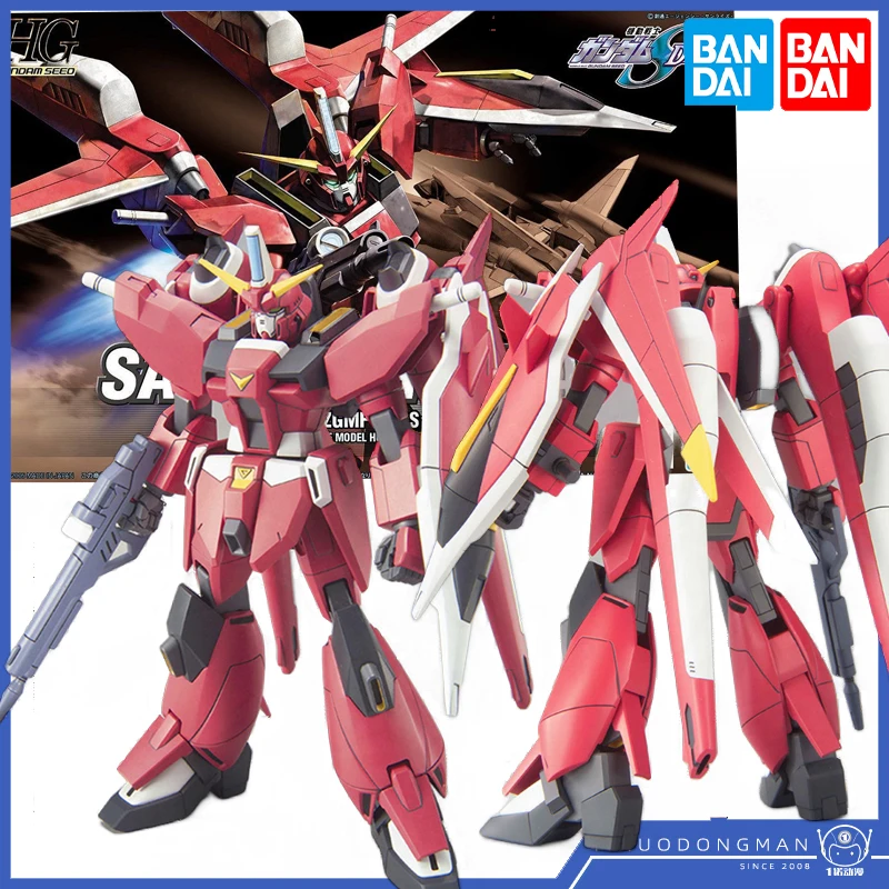 

In stock Bandai Original Genuine HG Saviour Gundam ZGMF-X23S Buildable Model Kit - Gundam Seed Collectible Toy for Hobbyists