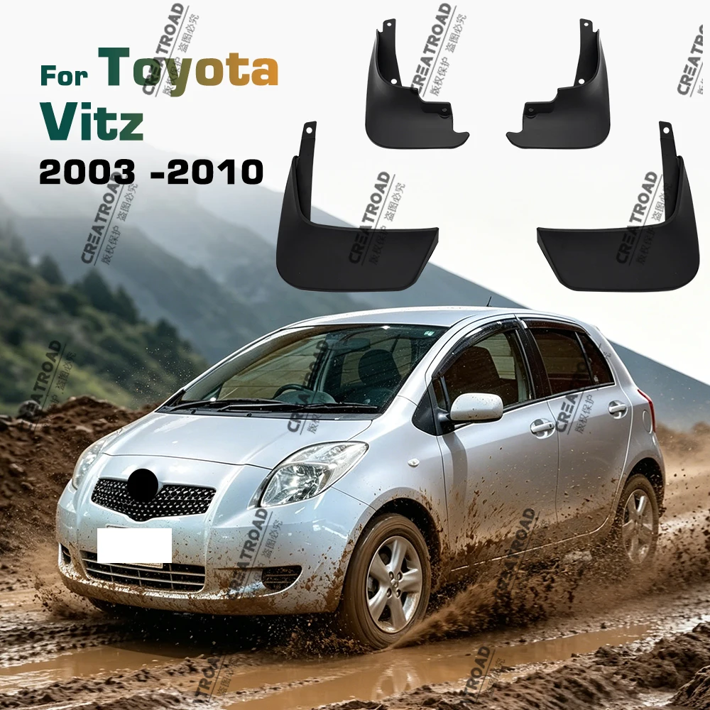 Für Toyota Vitz 2003 2004 2005 2006 2007 2008 2009 2010 Kotflügel Kotflügel Schmutzfänger Schutz Spritzschutz Kotflügel Autozubehör