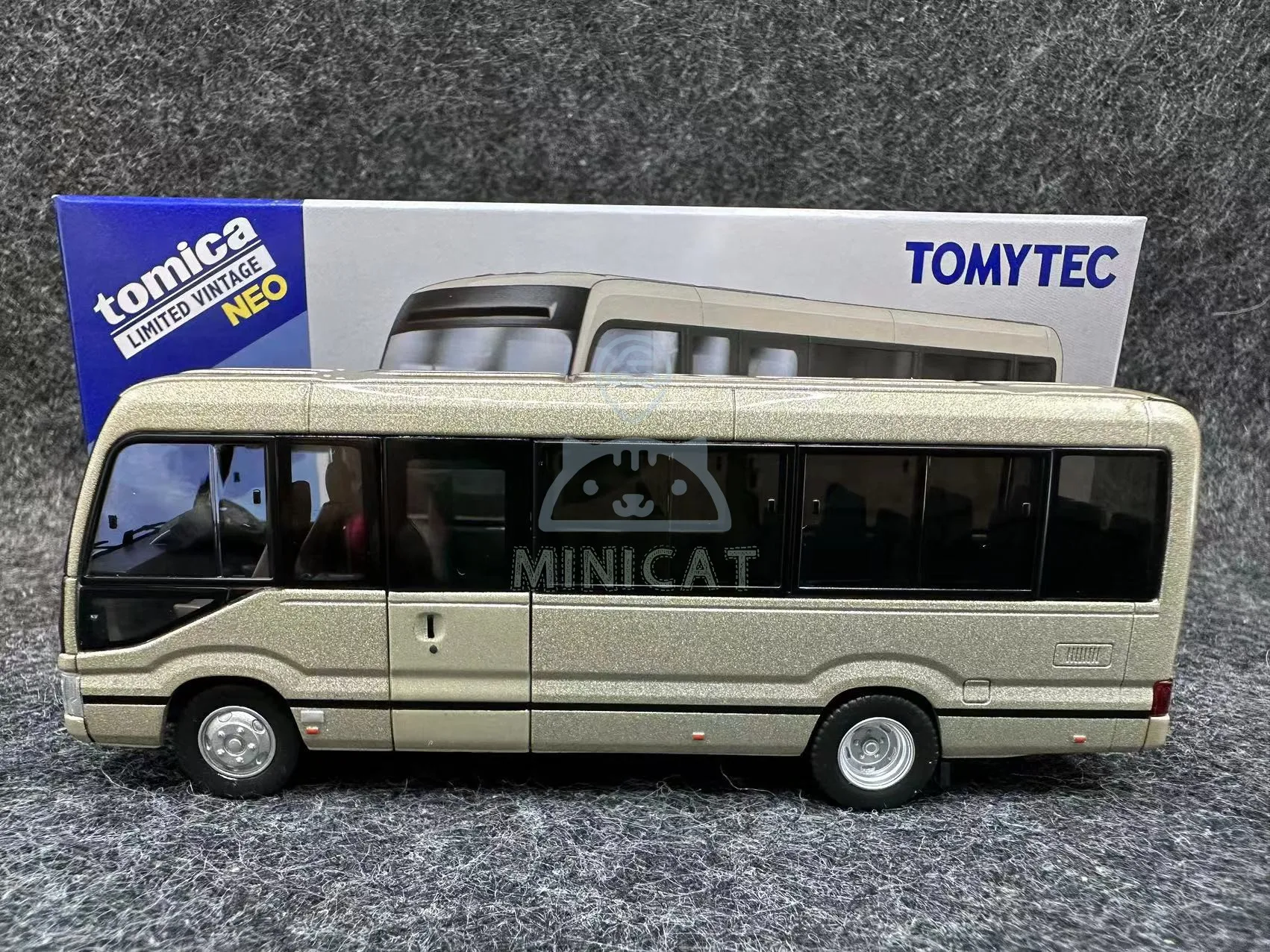 24.2 Tomytec Tomica TLV N294B Coaster EX Limited Edition Simulation Alloy Static Car Model Toy Gift