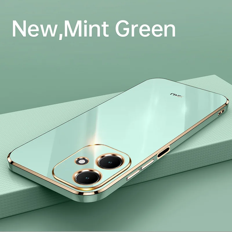 For Redmi 13C 5G Case Soft TPU Case Anti-Fingerprint Camera Protection Cover For Xiaomi Redmi13c 5G