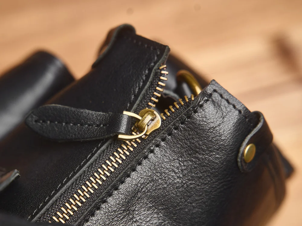 Nupugoo Vintage Echt leder Herren Aktentasche Umhängetasche verrückte Pferd Leder Handtasche mit 16-Zoll-Laptop – Detail 37
