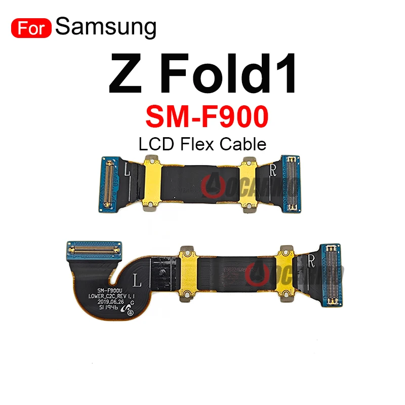 For Samsung Galaxy Z Fold5 Z Fold 4 5 sm-F946 Fold1 F900 F936 MainBoard Connection LCD Screen Rotation Axis Flex Cable Repair