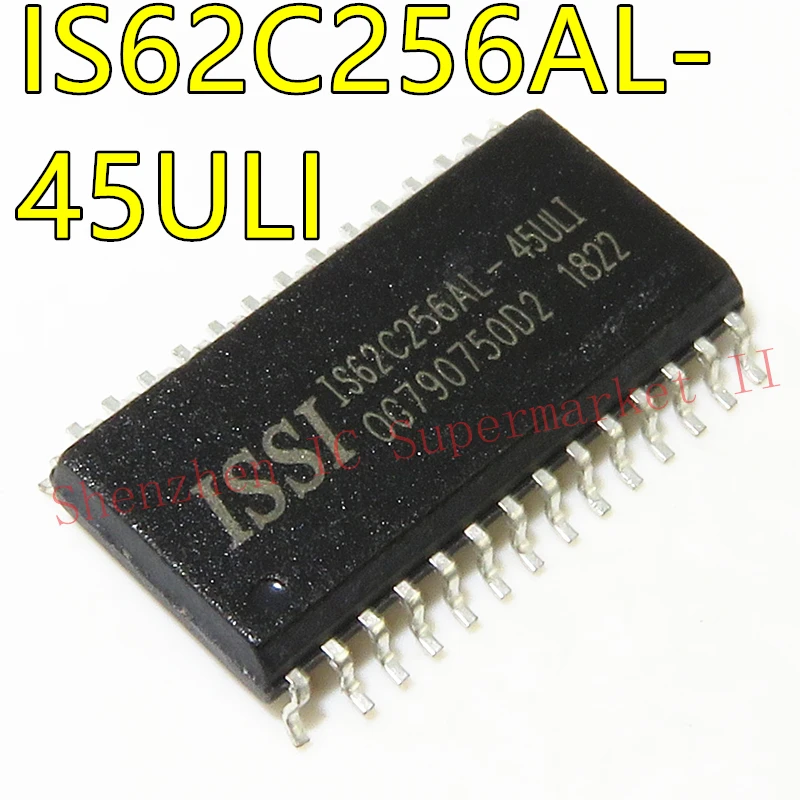1 teile/los IS62C256AL IS62C256AL-45ULI SOP28 32K x 8 LOW POWER CMOS STATIC RAM