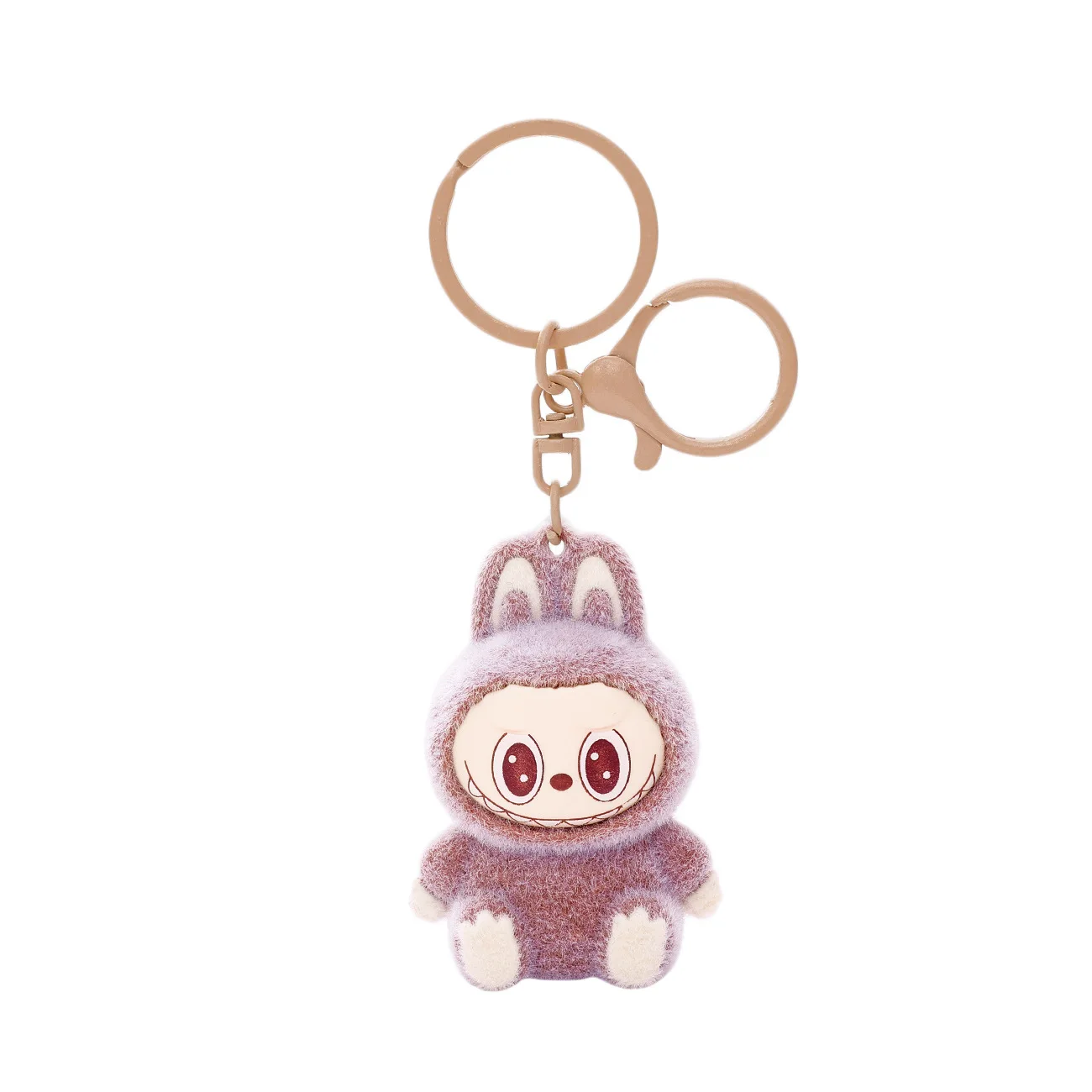 Labubu Keychain Blind Bag The Monsters Vinyl Face Doll Heart-Moving Blind Box Backpack Pendant Decoration Macaron Pendant Gift