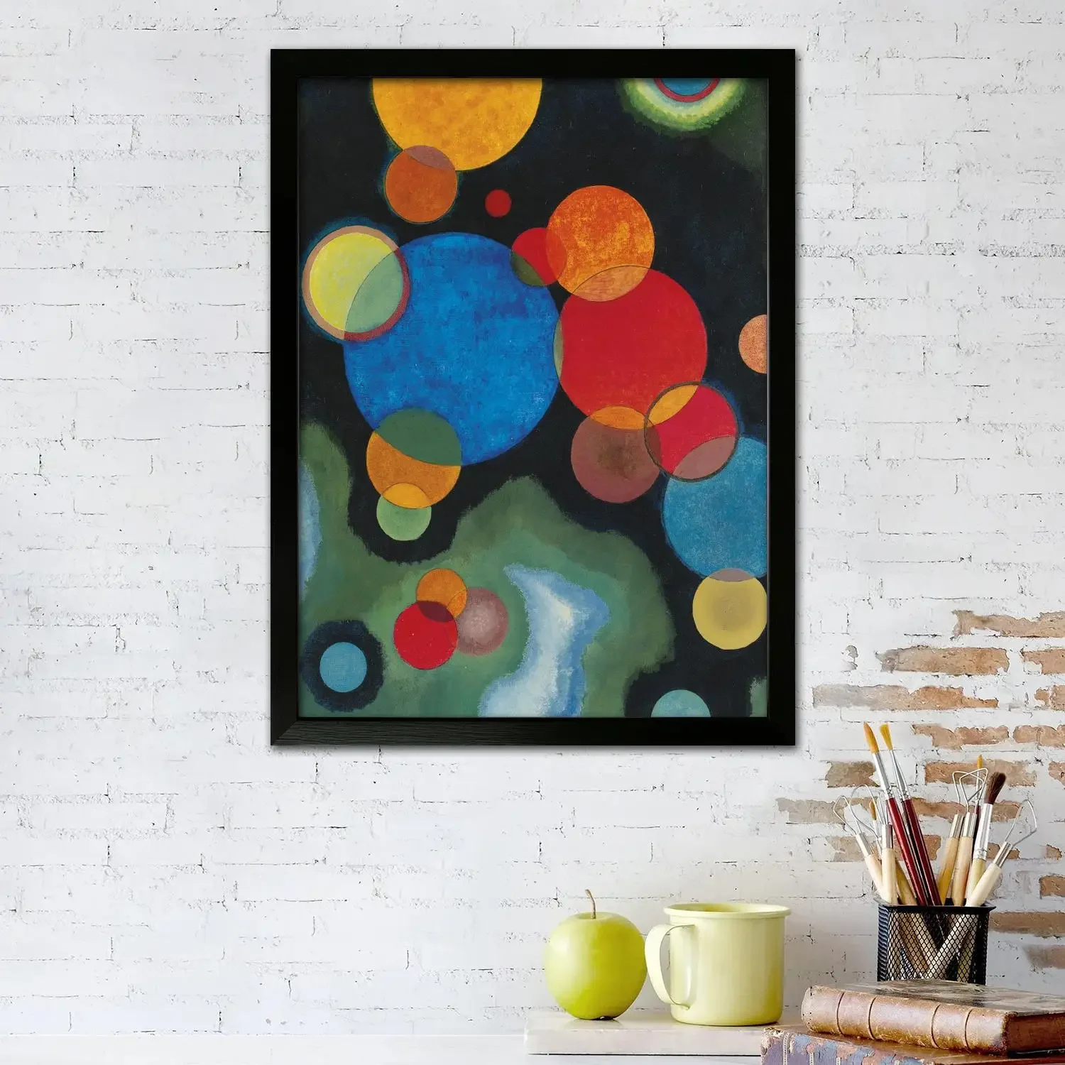 kandinsky painter Canvas Art Poster, Wall Art Picture Print, Modern Family Bedroom Decor Posters,Decorative painting