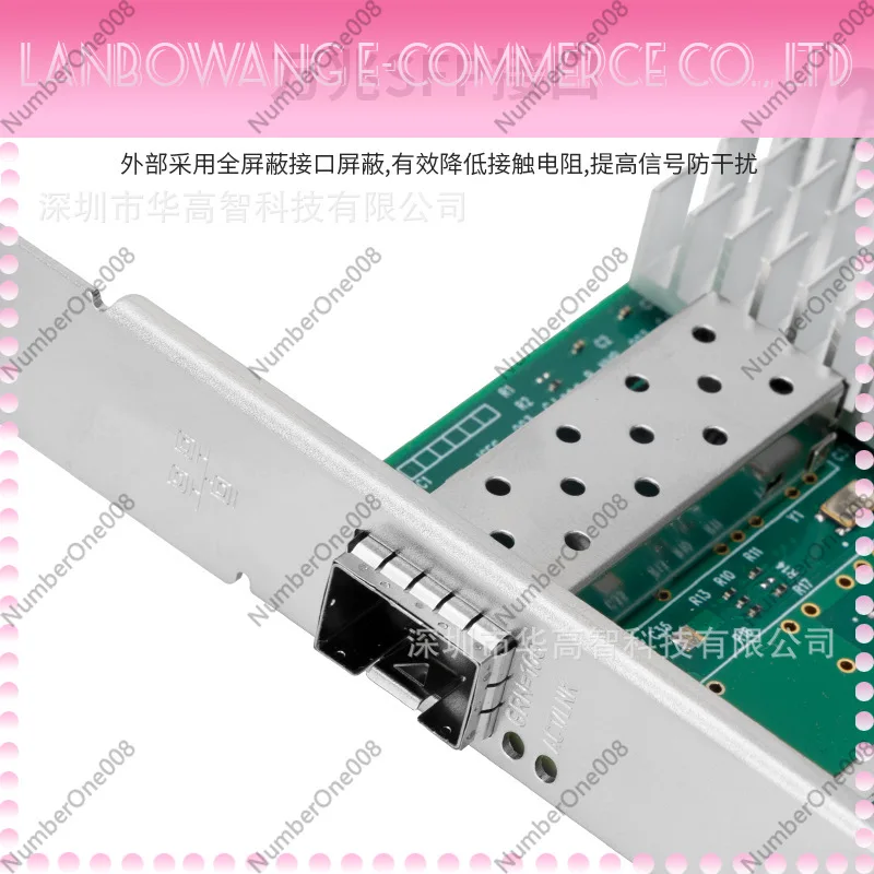 82599 Fiber 10G 10 Gigabit PCI-E X4 Single Port Server Network Card X520-DA1 Support PXE UEFI Boot