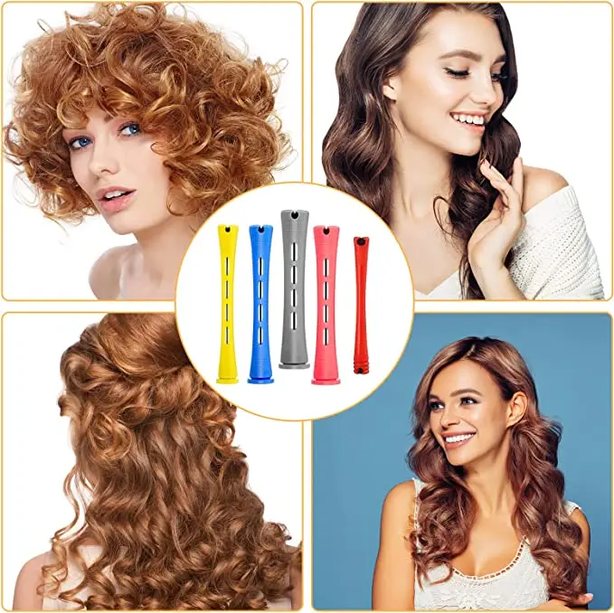 60 Stuks Haar Perm Staven Set Professionele Haarstyling Fitting Volwassenen Haren Krulspelden Kit Kappers Accessoires