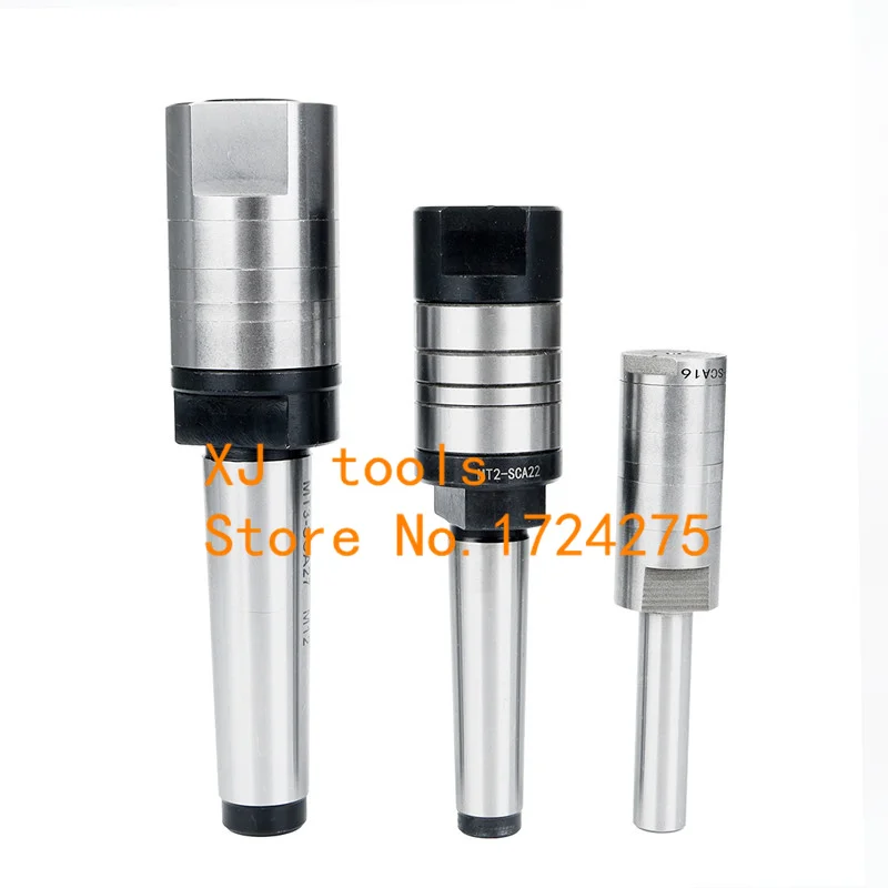 NEW 13mm16mm22mm27mm Milling Arbor Gear Milling Cutter Accessories No. 2 3 4 Morse Taper MT2 M10 MT3 M12 MT4 M16 Mill Cutter