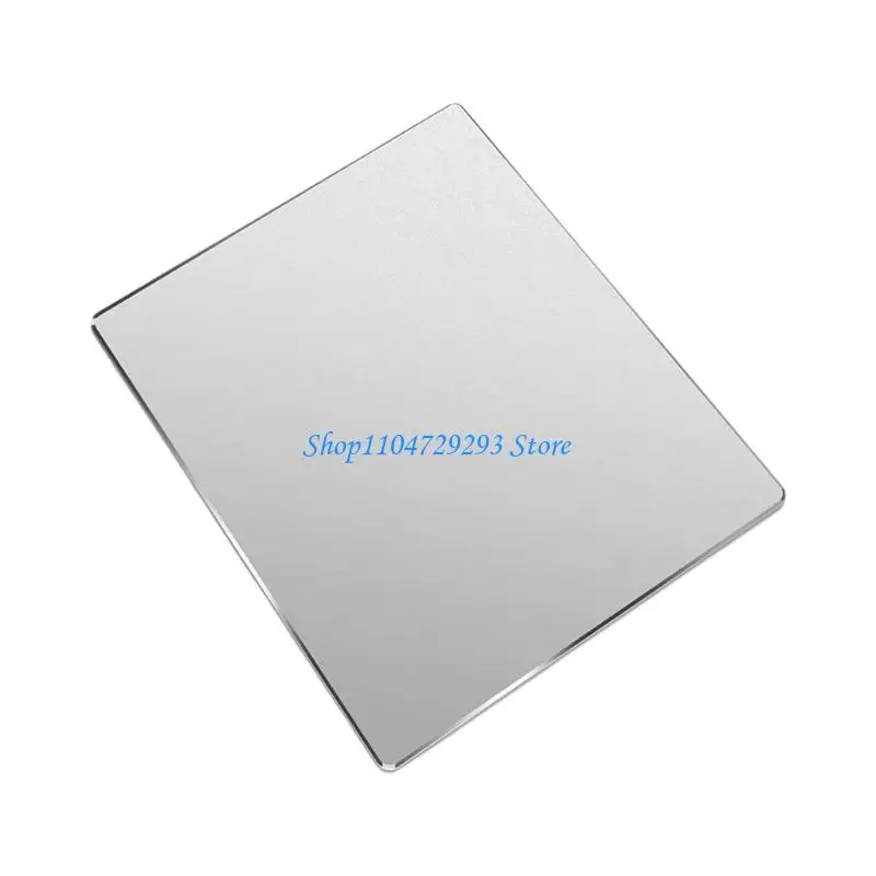 Y2GD Aluminum Mouse Mat Double Sided Hard for Desk Laptop Computer Office Gaming Mouse Mat Waterproof Fast Accurate Control