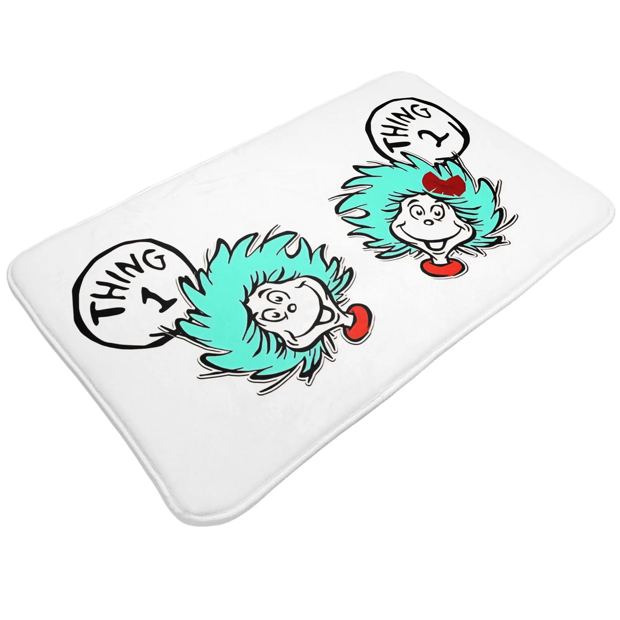 Mom of Thing1 Thing2 Decorations Bath Mat Dr. Seuss Thing Doormat Living Room Carpet Entrance Door Rug Home Decor