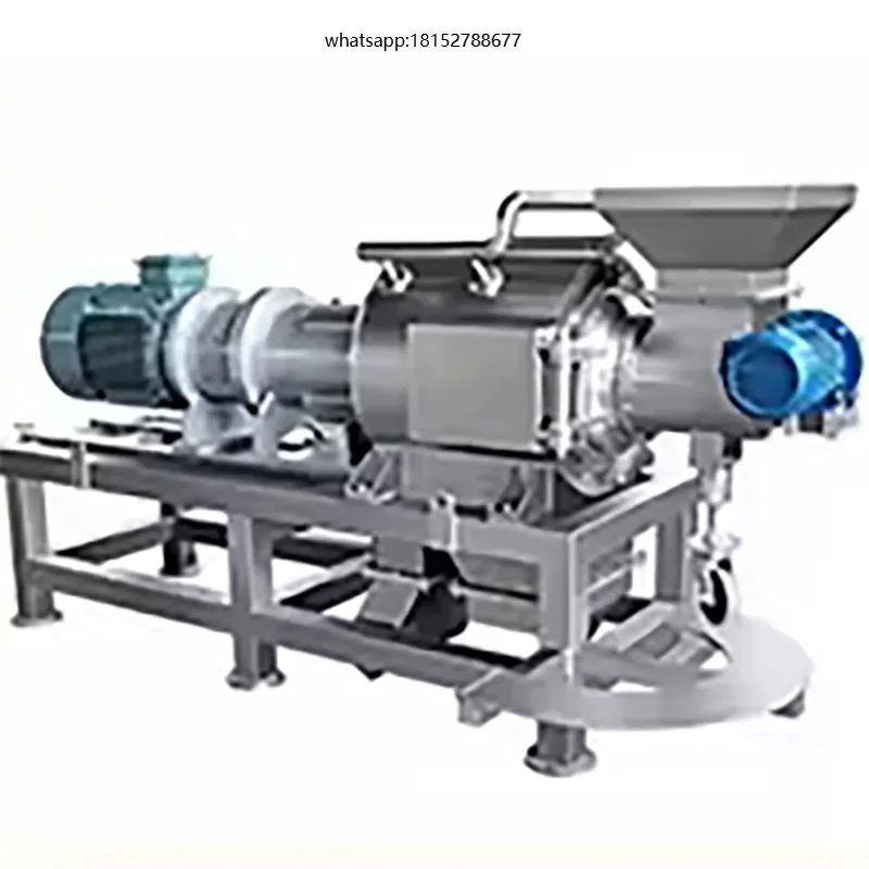 Industrial Peach Commercial Berry Mango Tomato Fruit Juice Extractor Guava Persimmon Pulping Pulper Machine