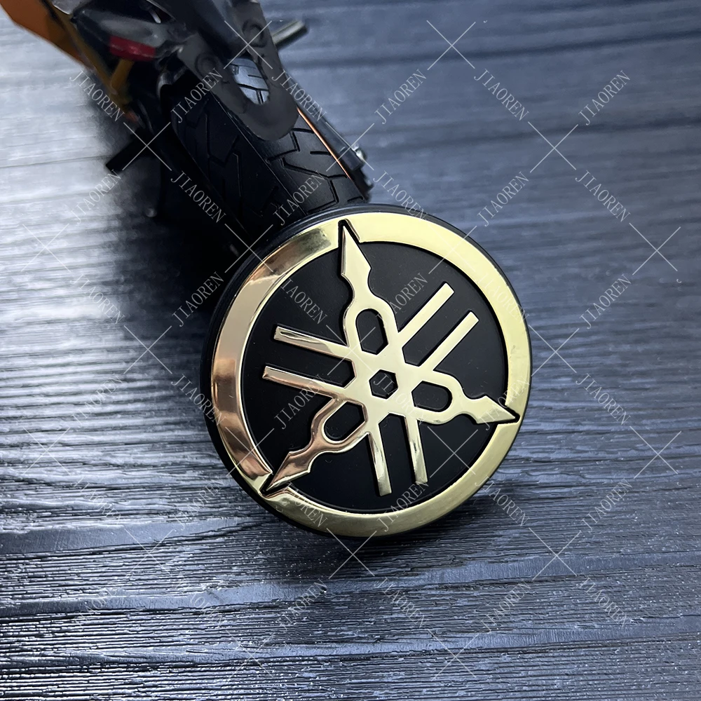 الفضة لياماها ملصق 3D شعار خزان شعار مائي