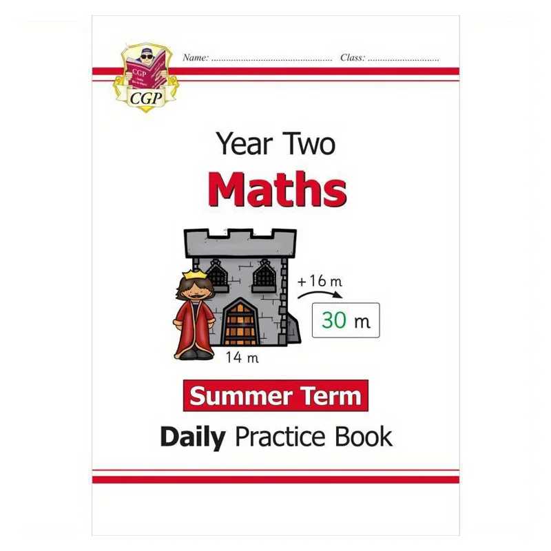 New KS1 Maths Daily Practice Book Year 2  Summer Term CGP Books Coordination Group Publications 9781789085099 Book