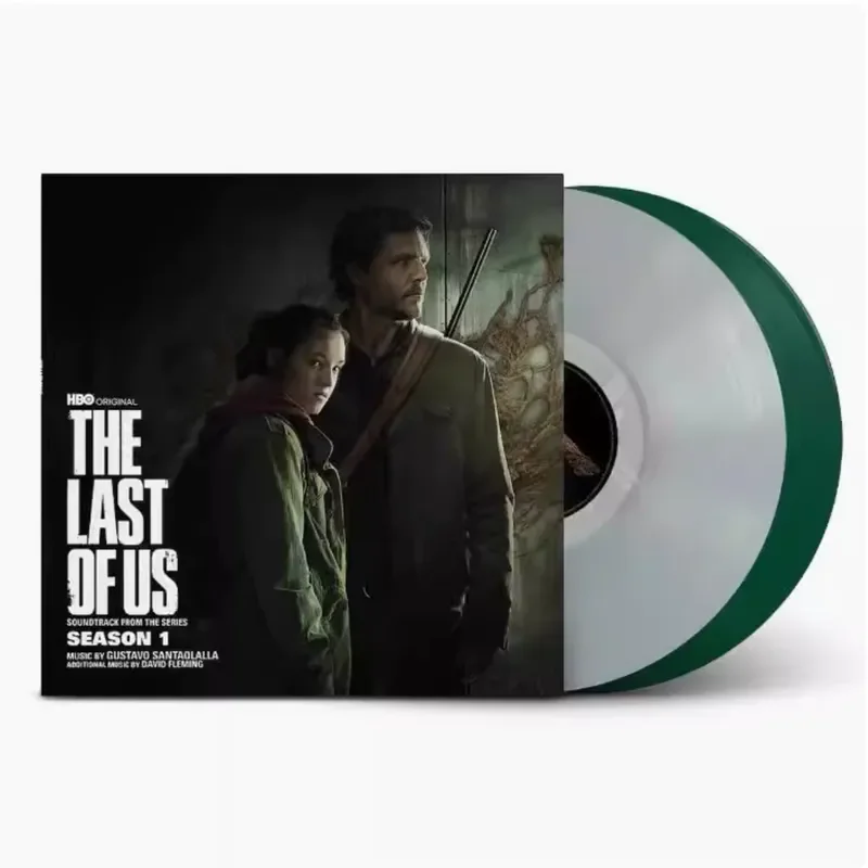 Version HBO du film The Last Survivor, bande originale, vinyle transparent avec colle verte, disque 2LP pour The Last Survivor