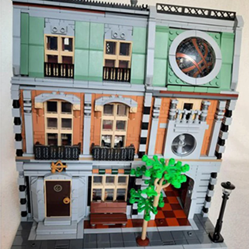 2713 قطعة MOC Greentumes Grocorumes غريب الأطوار لتقوم بها بنفسك نموذج اللبنات ألعاب عيد ميلاد هدية