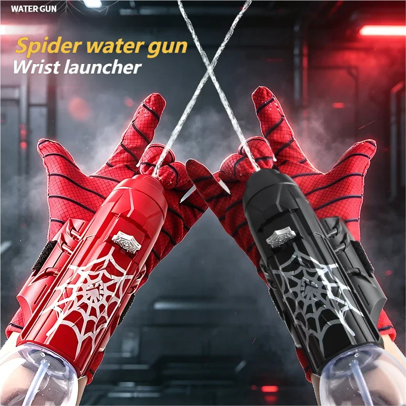 

Electric Pulse Water Guns Automatic Water Gun Cartoon Spider Glove Water Blaster Squirt Gun Summer Outdoor Party Toys For Adult