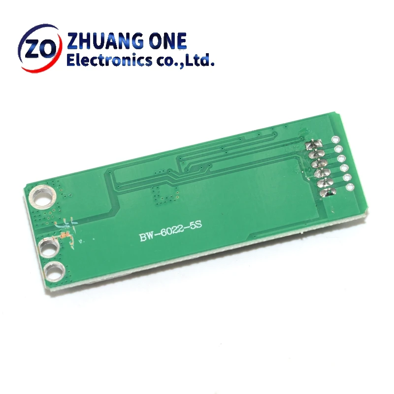 5S 15A Li-ion Lithium Battery BMS 18650 Charger Protection Board 18V 21V Cell Protection Circuit