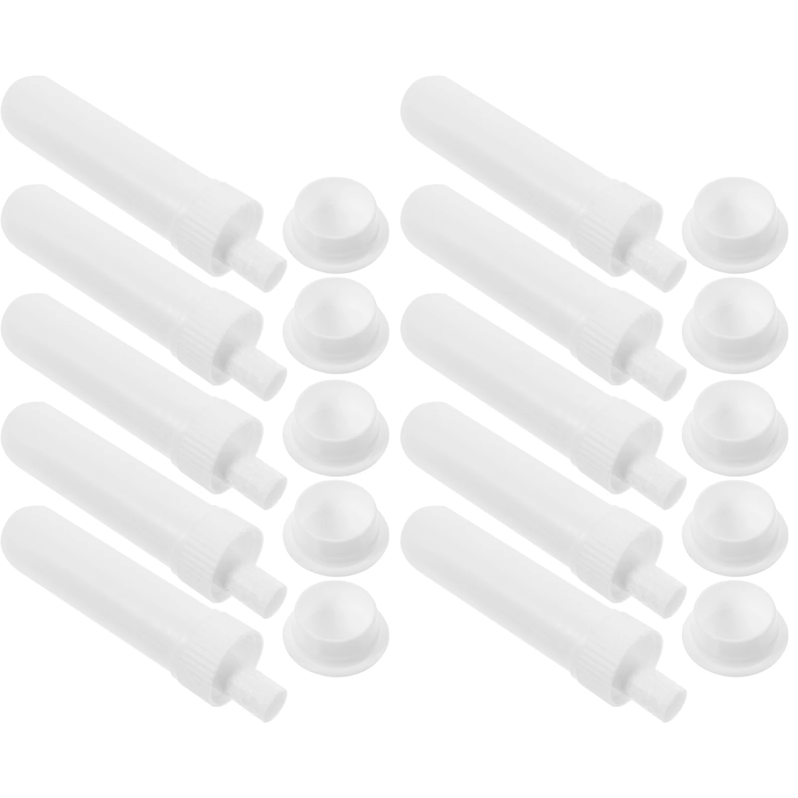 

10 шт., трубки для ароматерапии, ароматические вдыхательные палочки, назальные для эфирных масел, пластиковые многоразовые ароматизаторы, нюхающие