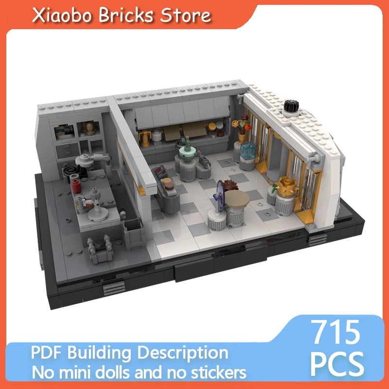 

Популярный конструктор MOC «Звездные фильмы», секретная галерея, модульная технология, подарки, праздничные игрушки для сборки, детский набор