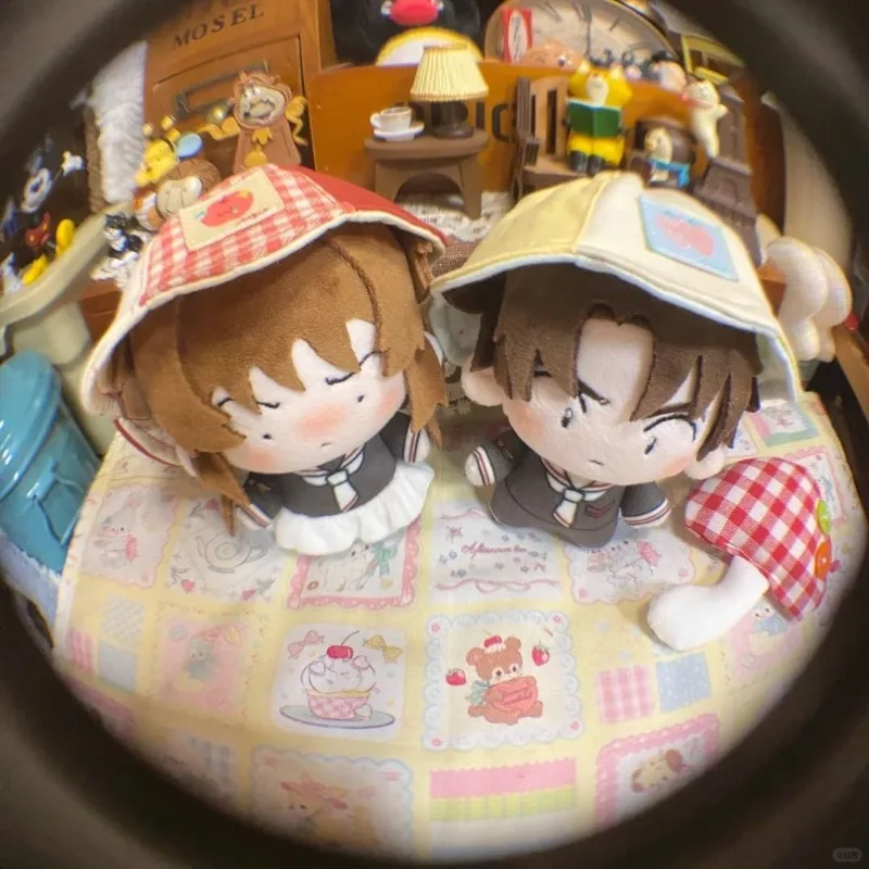 10 سنتيمتر الكرتون كاردكابتور ساكورا أفخم قلادة دمية لينة القطن دمية على ظهره اكسسوارات الديكور أصدقاء هدية الكريسماس