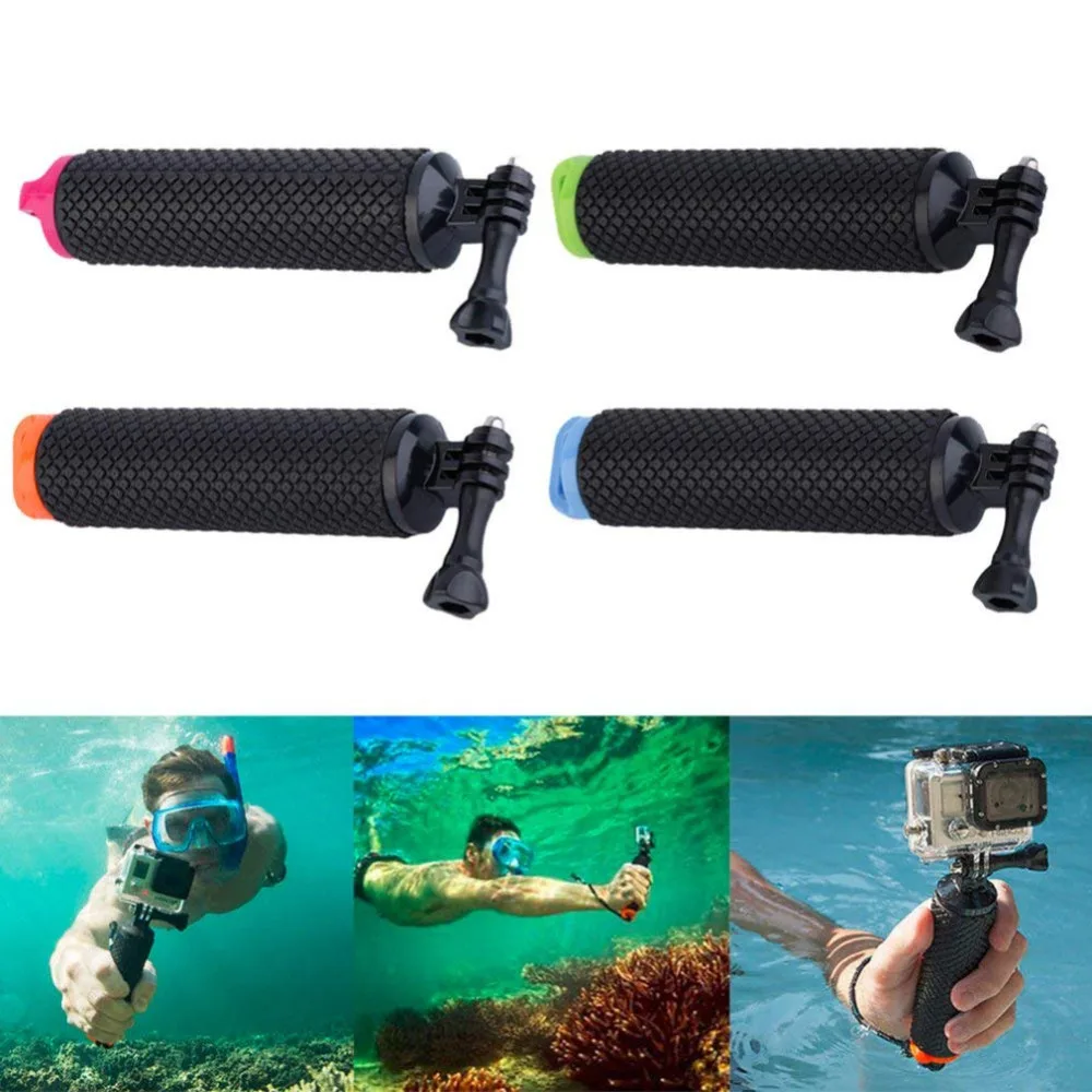 Empuñadura flotante impermeable para Gopro Hero Session Pro, palo de Selfie subacuático, mango flotante, Cámara de Acción de buceo