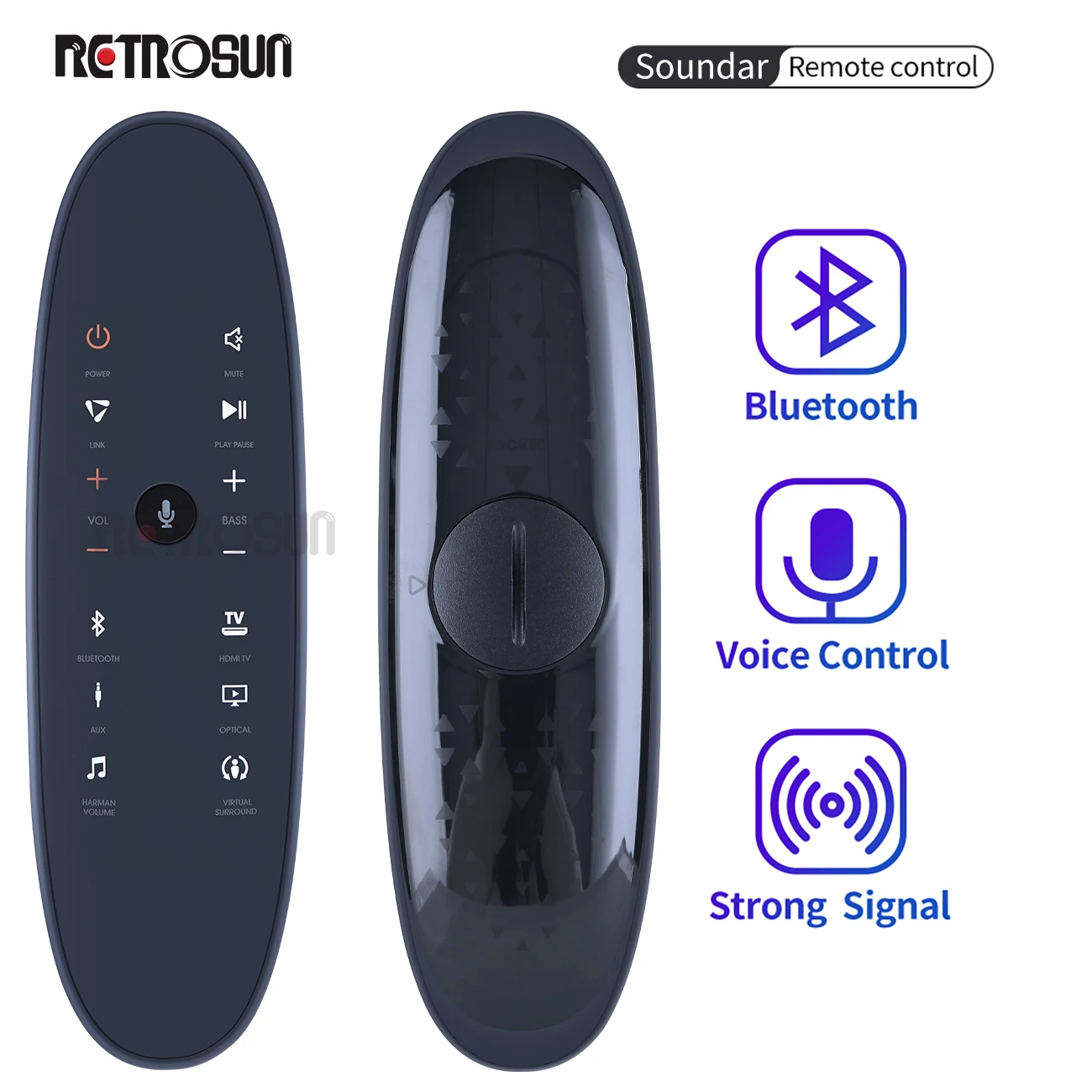 SRC-1505ใหม่ดั้งเดิมสำหรับ JBL ซาวด์บาร์เสียงระบบเครื่องเสียงทีวี BD โฮมเธียเตอร์ bluetooch รีโมทคอนโทรล