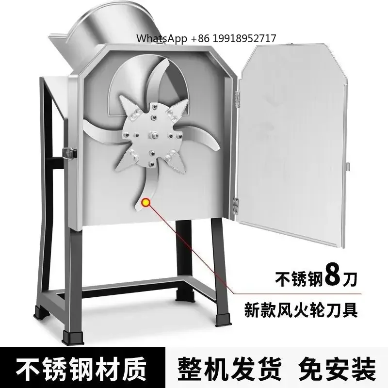 Premium Garden Shredder Electric Grass Crusher Small Crusher Stainless Steel Small Crusher Power Tools Durable