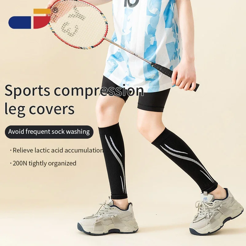 Professional Sports Compression Leg Warmers Running Fitness Jump Rope Long Leg Warmers Calf Compression Socks Sleeves Wholesale