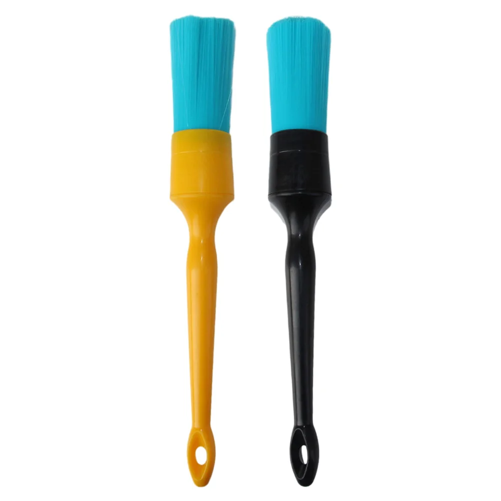 1/2pcs Car Detail Brush Detailing Brush For Auto Detailing Brushes Cleaning Automotive Wheels Dashboards Cleaning Tools