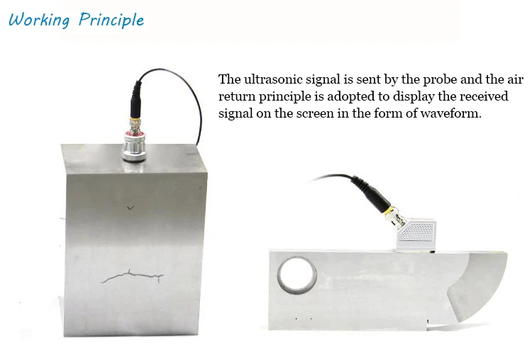 Digital Ultrasonic Flaw Detector Crack Detector Weld Inspection